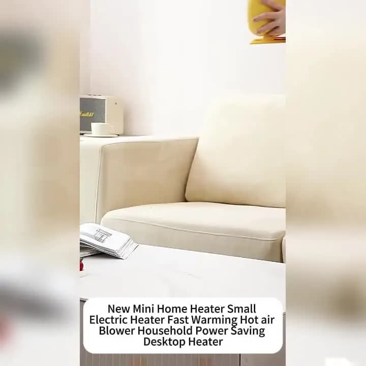 The New Small Mini Helicopter Shape Desktop Heater Energy-saving Energy-saving Small Household Portable Heater