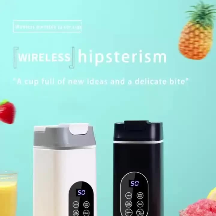 Student Home Juicing Cup USB Charging Portable Juicer Outdoor Compact Walking Cup Simple and Durable Portable Juicer