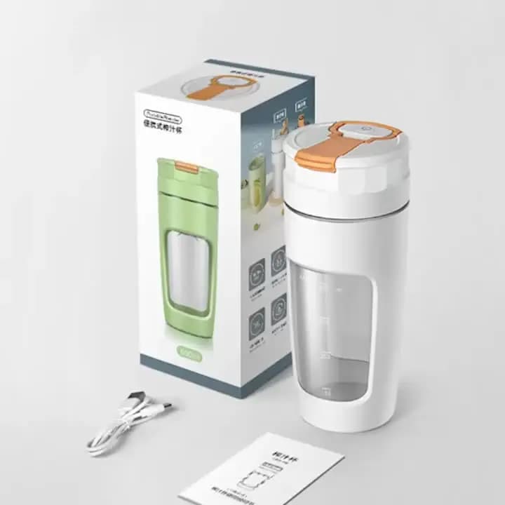 Light Luxury Modeling Simple Durable Juicer Portable Electric Juicing Cup Fruit and Vegetable Automatic Juicing Cup Home Kitchen