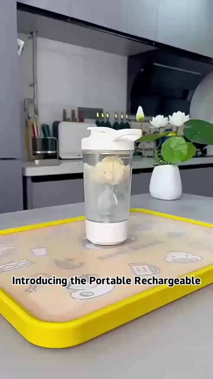 Multi-functional Rechargeable Wireless Automatic Mixing Cup Portable Coffee Protein Powder Sports Outdoor Shaking Mini Cup