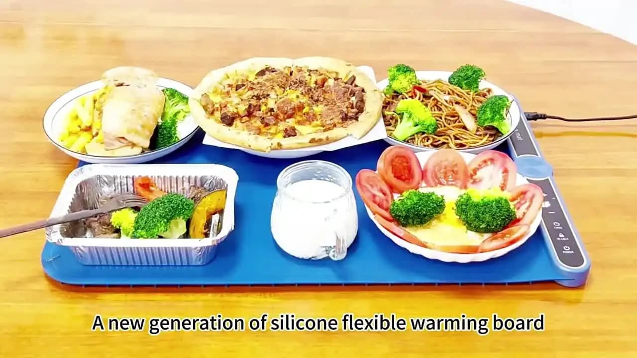 Applicable to a Variety of Tableware Warming Plate Intelligent Thermostat Hot Plate Multi-function Board Food Heating Pad