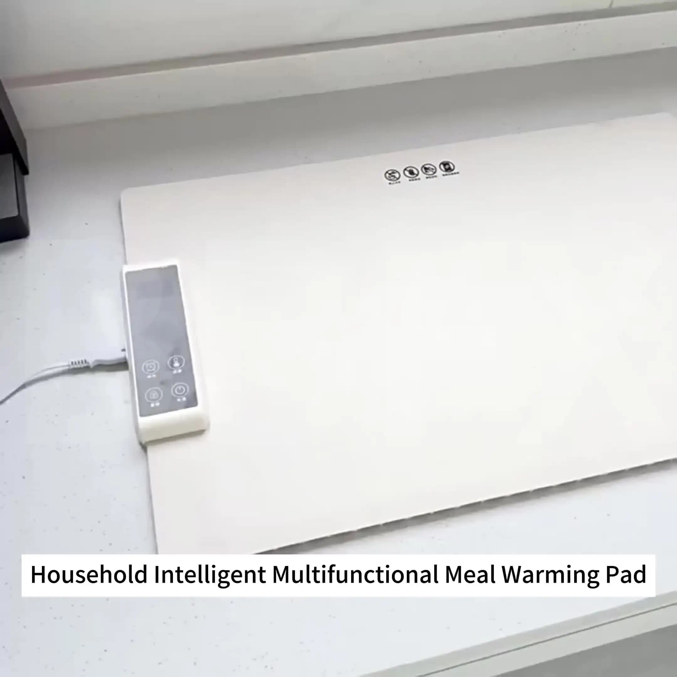 Foldable Dish Warming Pad Insulation Meals Table Heating Insulation Plate for a Variety of Tableware Warming Plate