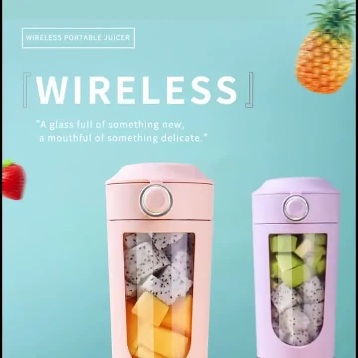 Large Capacity High-end Intelligent Juicer Portable Automatic Juice Cup Home Juice Cup Outdoor Walking Cup Easy to Clean