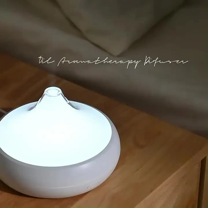 New Aromatherapy Machine Simulation Seven Colours Flame Home Desktop Humidifier Creative Crackle Flame Durable