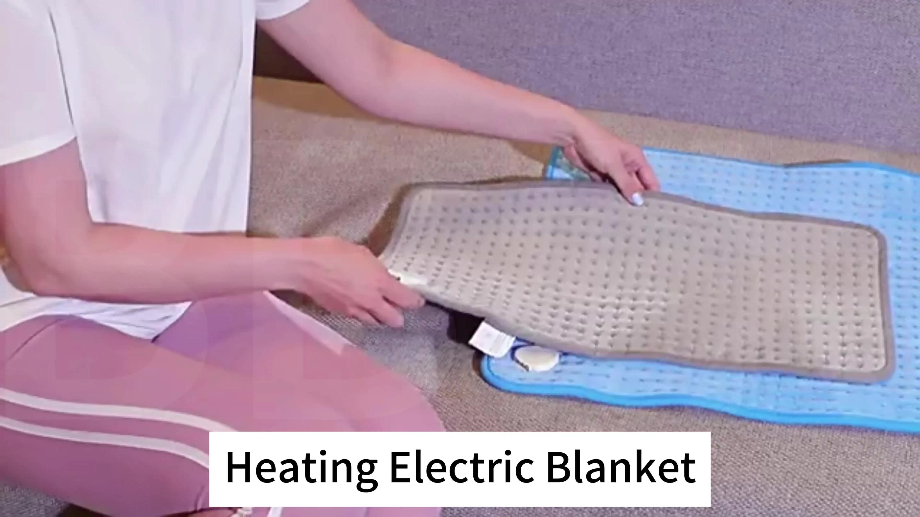 Multi-functional Heat Therapy Pad Electric Blanket Heating Pad Adjustable Temperature Comfort Heating Pad