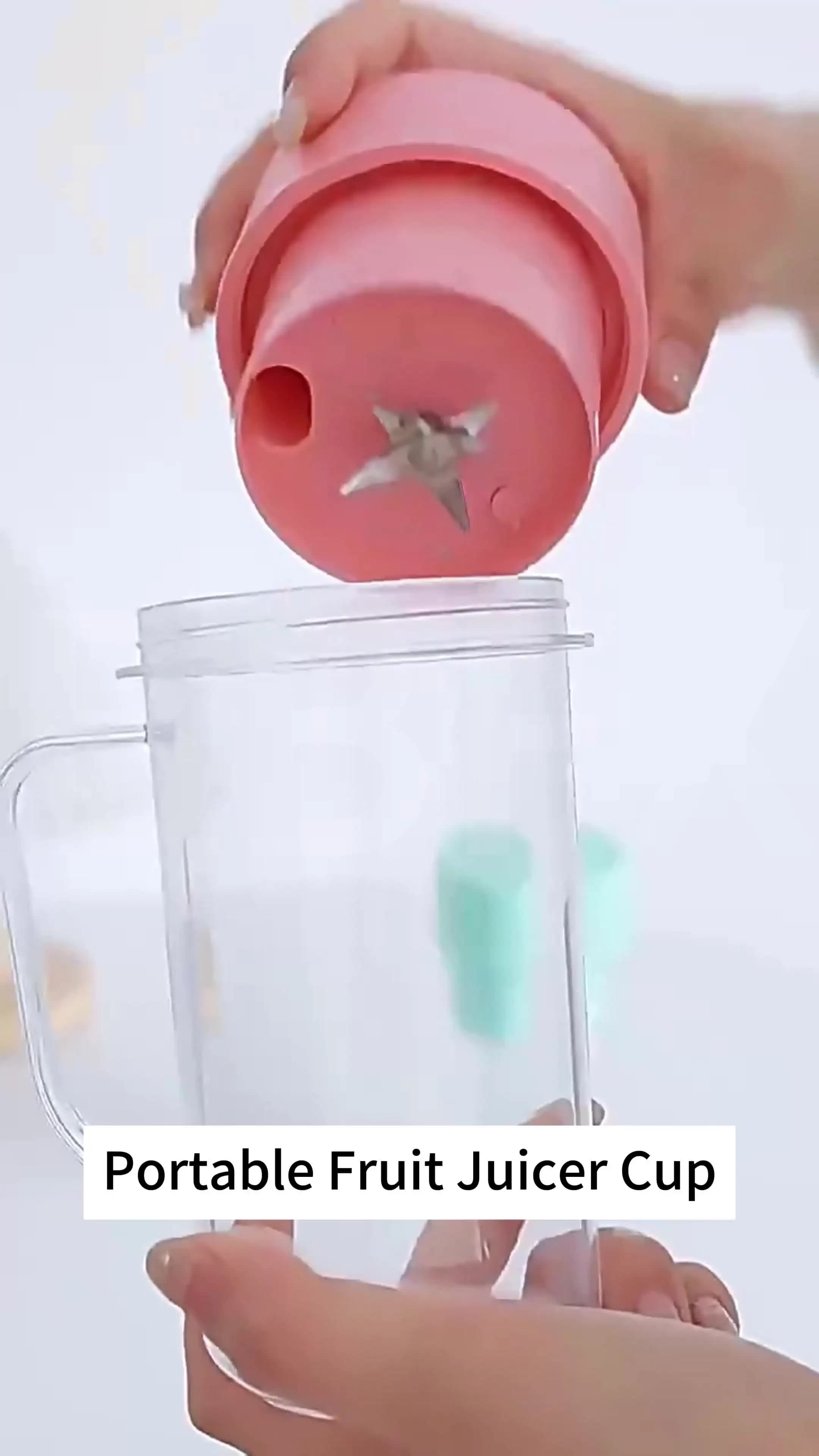 New Simple Design Juicer Portable Charging Small Juice Cup Student Household Multifunction Juice Machine Operation Simple Juicer