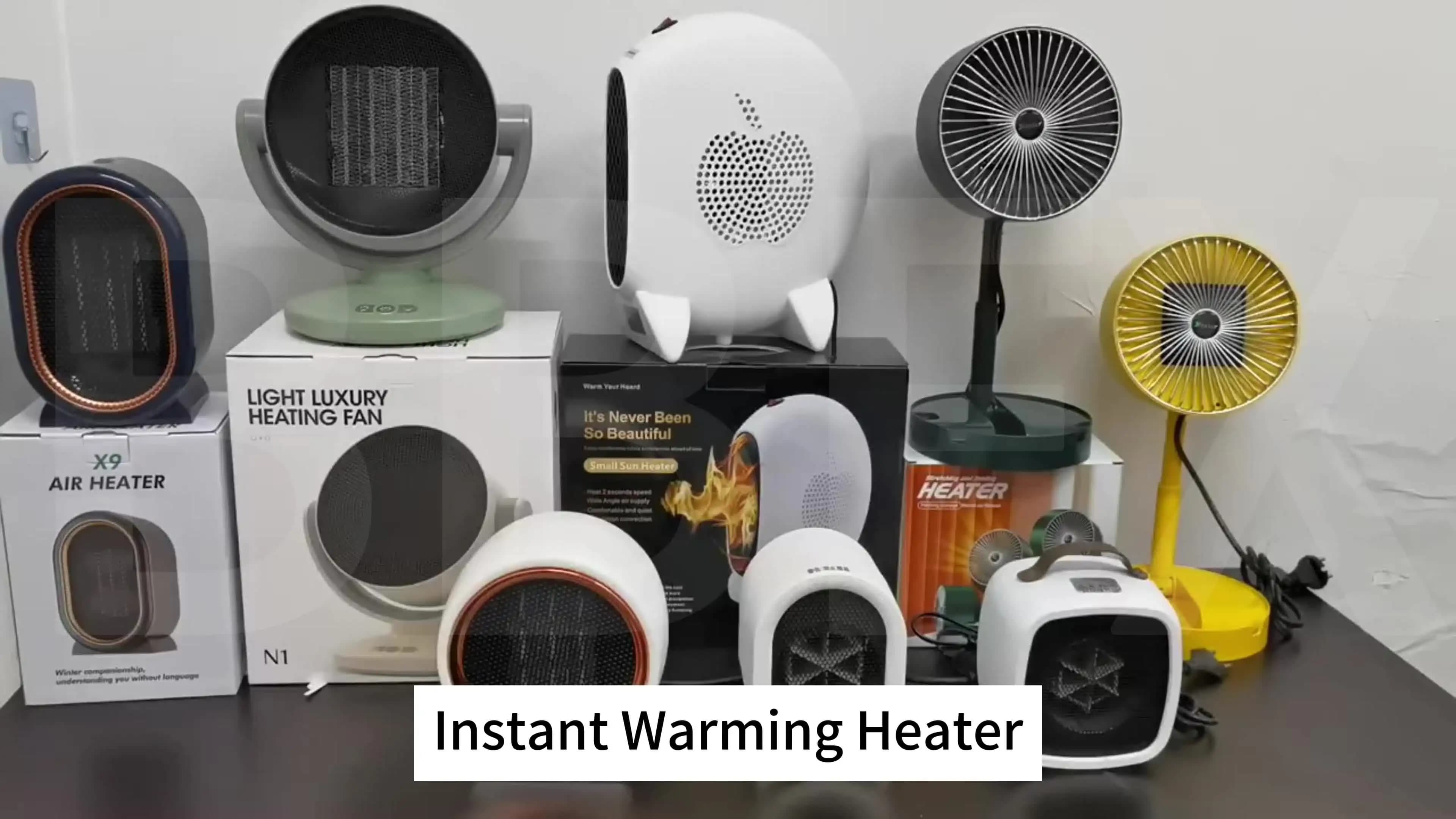 New Instant Warming Heater Home Bedroom Heating Heater Small Portable Intelligent Temperature Control Heater