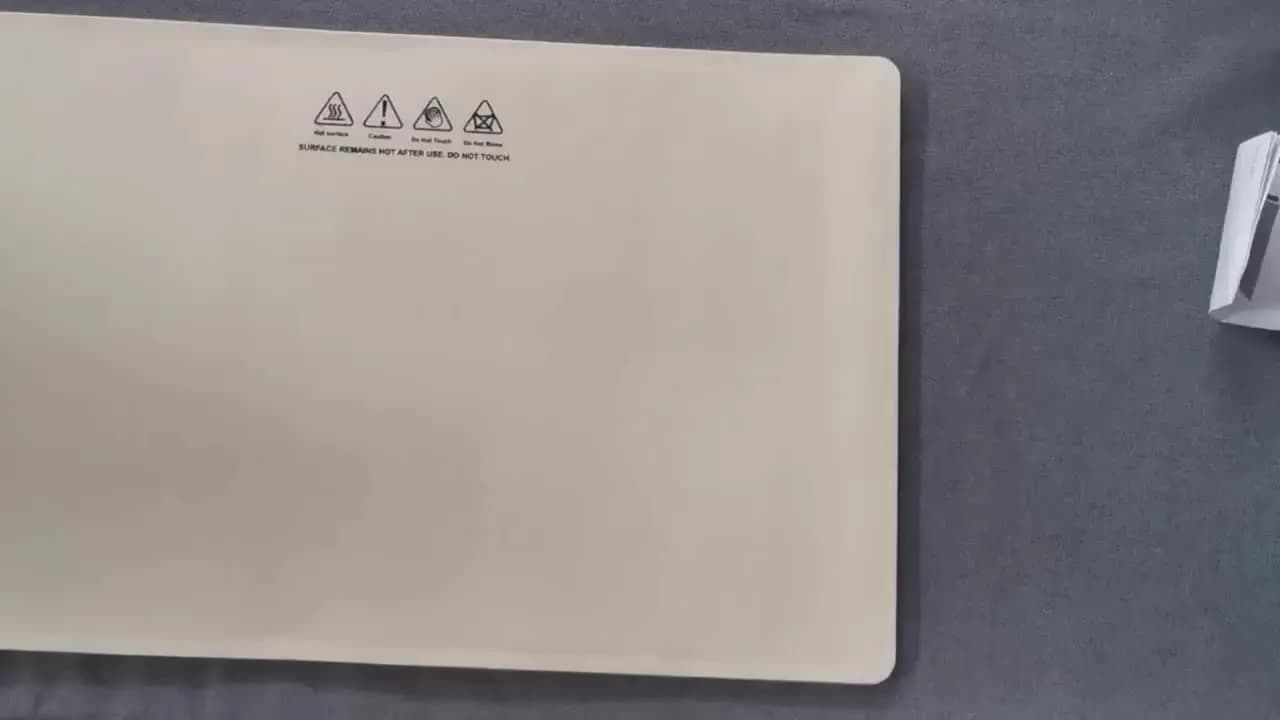 Foldable Flexible Warming Plate Portable Household Dining Table Pad Evenly Heated Plate Multifunctional Hot Meal Warming Plate
