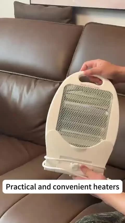 Small Electrical Appliances Cooling and Heating Vertical Electric Fan Office Dormitory Home Heating Fan Energy-saving Heater
