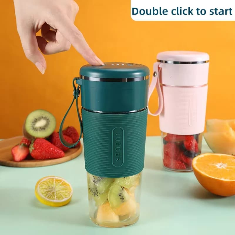 Home Small Juicer Multifunctional Milkshake Fruit and Vegetable Electric Juice Extractor Cup USB Portable Automatic Juicer 3