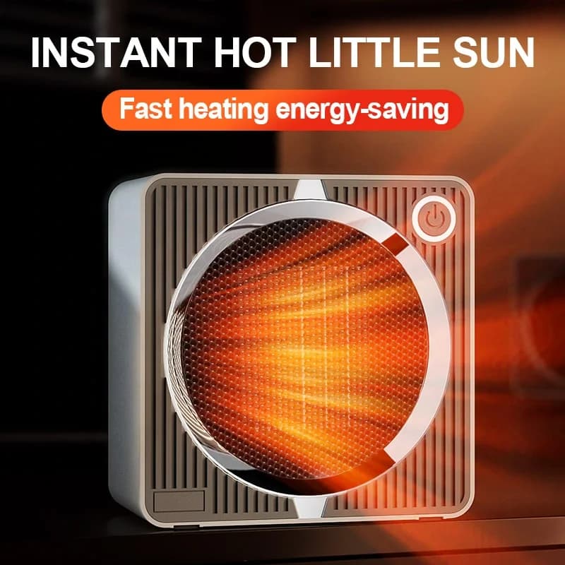 Household New High-power Electric Heater Winter Heating Practical Appliances Small Office Desktop Vertical Quick Heating Heater 5