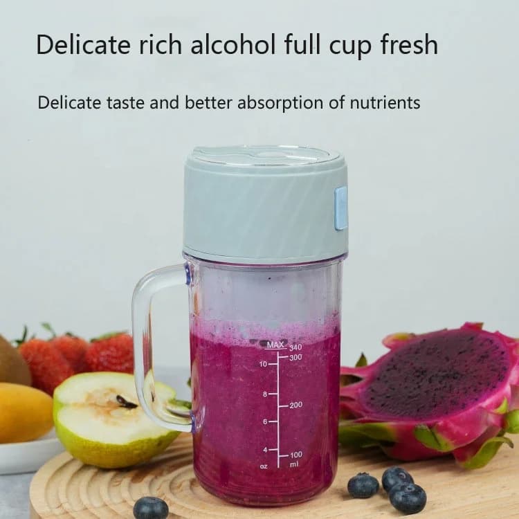 Simple and Durable Juice Cup Travel Camping Portable Electric Small Fruit Juice Extractor Multifunctional Juice Cup with Straw 6