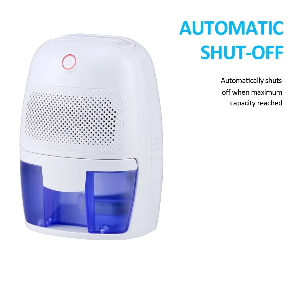 Portable Electric Dehumidifier with Simple Control Removable Water Reservoir Overflow Protection Ideal for Dorm Rooms 4