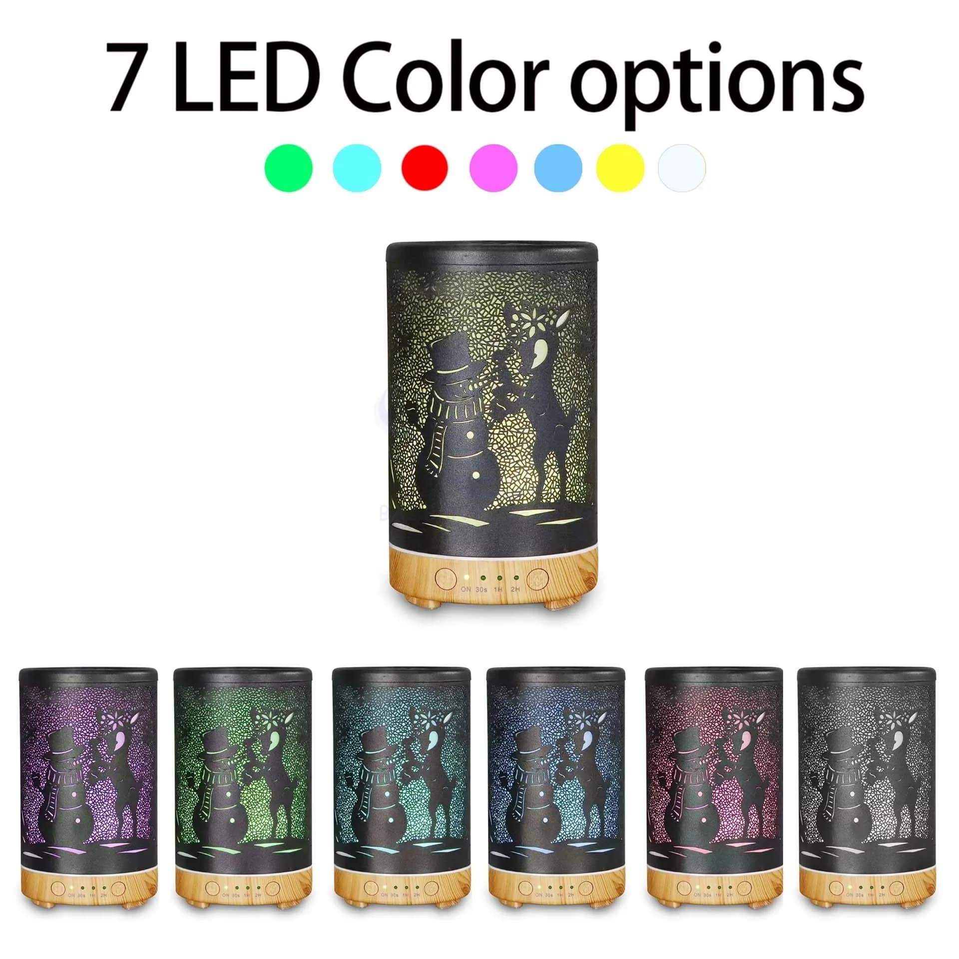 Iron Aromatherapy Diffuser Home Bedroom Diffuser Quiet Design Desktop Humidifier Can Help Sleeping 5