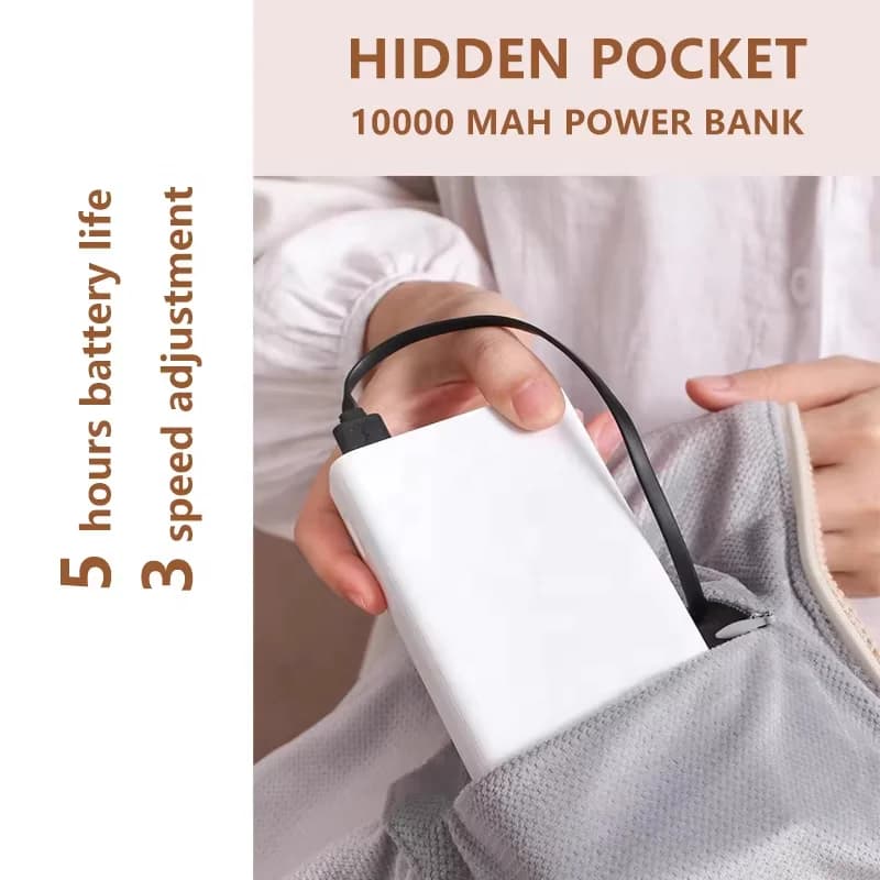 Electric Heated Warming Shawl Blanket Smart Heating Blanket Warming Cover Blanket USB-Powered Home Warming Cape 7