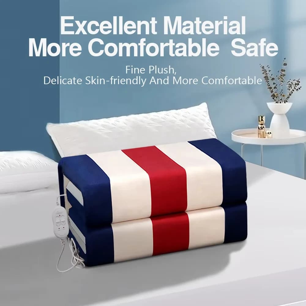 Dual-control Temperature-Regulating Dormitory Electric Blanket Student-Use Electric Mattress Pad Double-Size Electric Blanket 3