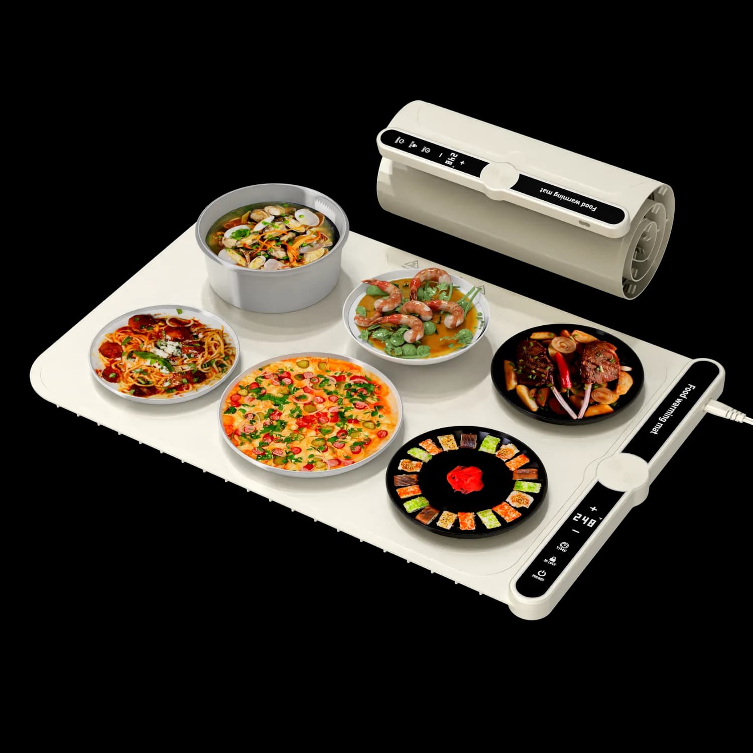 Energy-saving Heating Plate Winter Household Meal Insulation Utility Multi-functional Adjustable Temperature Storage Hot Plate 3