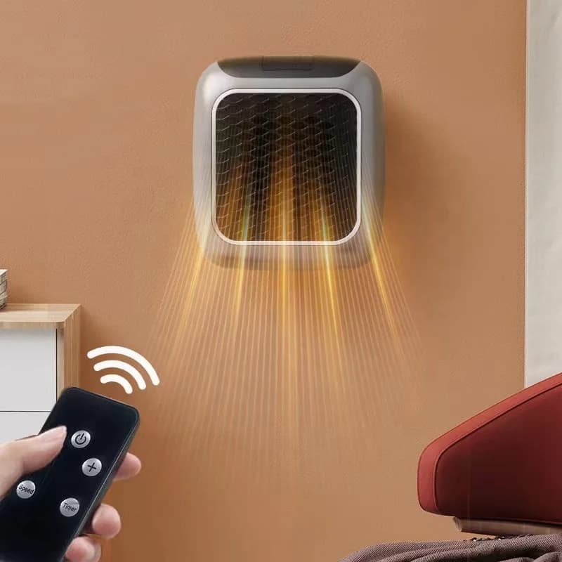 Constant Temperature Thermostat Heater Small Home Heater Hanging Design Electric Heater Portable Wall-mounted Hot air Blower