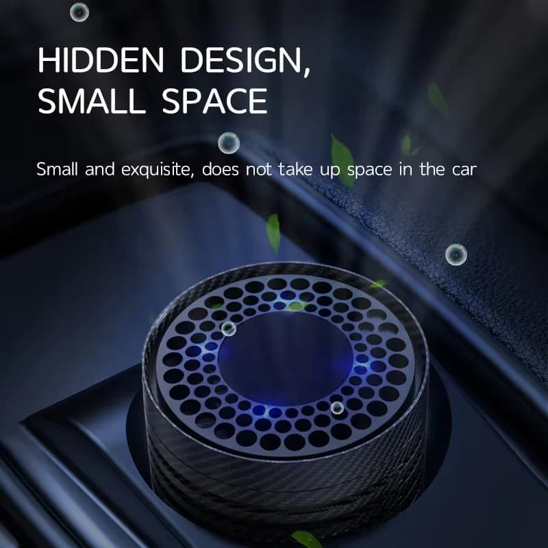 New Model Car air Purifier Mini Negative Ion Portable Small Car Disinfection and Purification Device 3