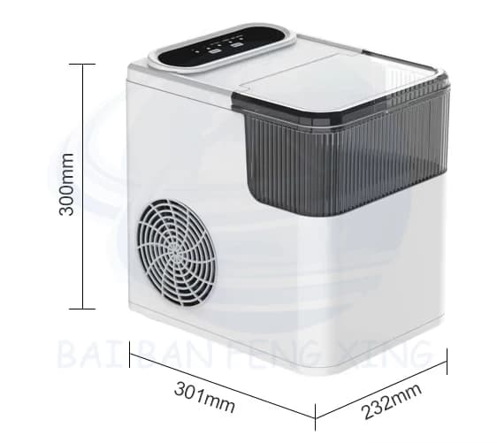 New Small Ice Machine Home Mini Automatic Multi-function Large-capacity Ice Machine 3