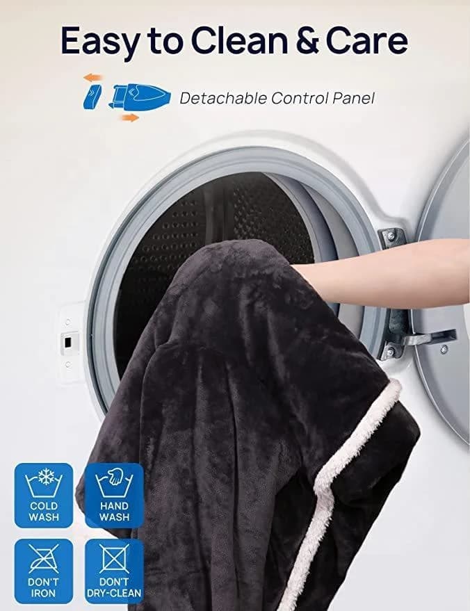 Soft Material Winter Warmth and comfort with Adjustable Heat Settings Electric Heating Shawl with Rapid Heating 4
