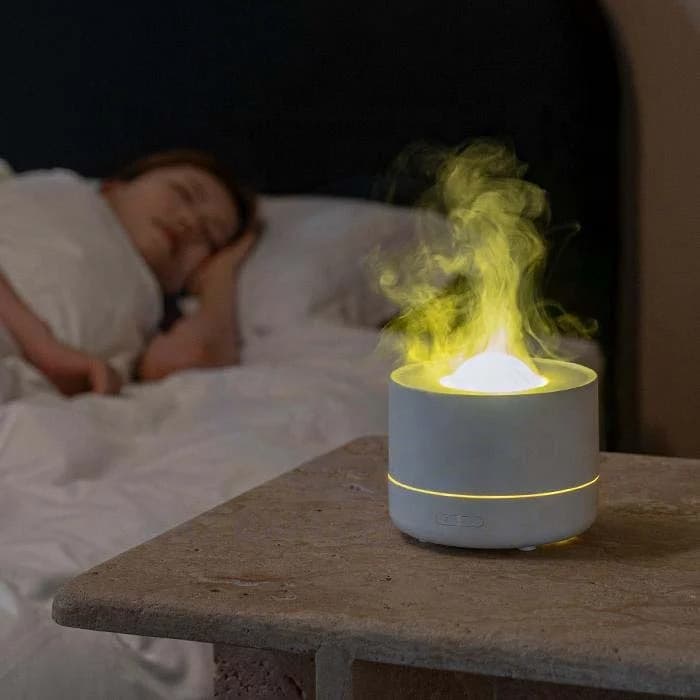 2025 New Star Projection Aromatherapy Diffuser Gift USB Plug-in Large Mist Volume Colourful Romantic Ambient Light Humidifier