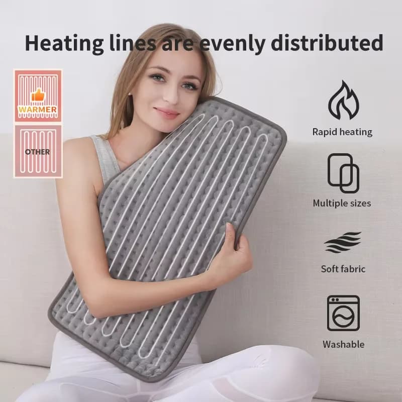 Multi-functional Heat Therapy Pad Electric Blanket Heating Pad Adjustable Temperature Comfort Heating Pad 6