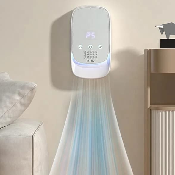 Wall Mounted UV Sterilization Air Ionizer Ozone Generator  Odor Eliminator for Pet Area Wardrobe Kitchen 4