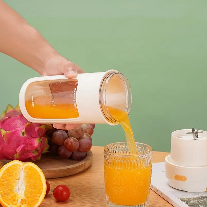 Portable Multifunctional Juice Extractor High-value Powerful Speed Small Mini Juice Cup Household Electric Juice Extractor Cup 5