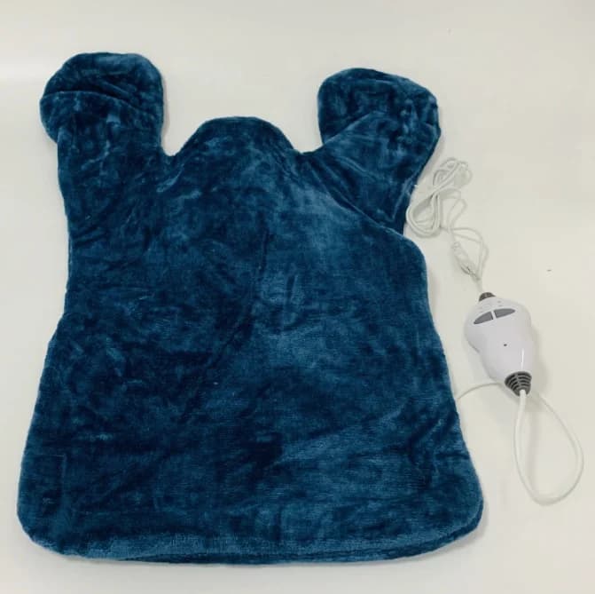 Flannel Electric Heating Wrap for Shoulder & Back Multi Temperature Control Thermal Heat Pad Home Office Warm Relief Blanket 6