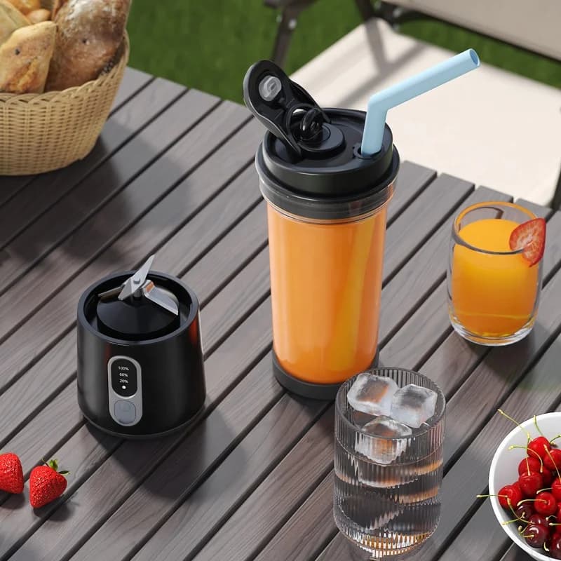 New Outdoor Long-lasting Range Juicer Wireless Portable Multifunctional High Power Juicer Home Small Mini Juicer Cup 3