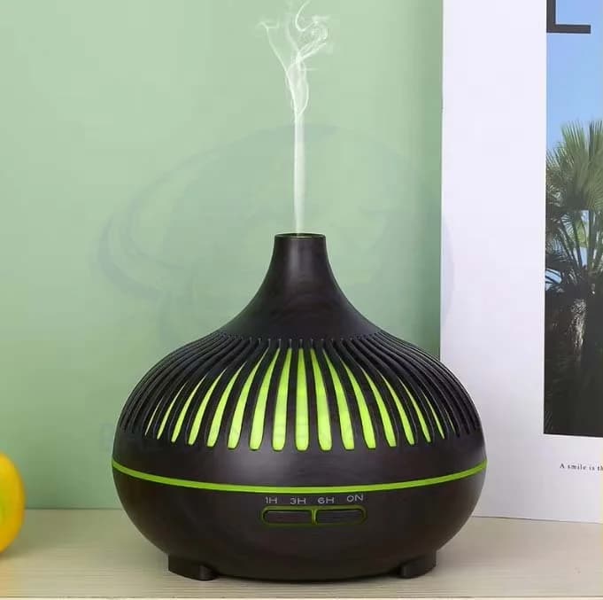 Wood Grain Aromatherapy Diffuser Ultrasonic Humidifier Small Humidifier for Bedroom Smart Aromatherapy Diffuser 6