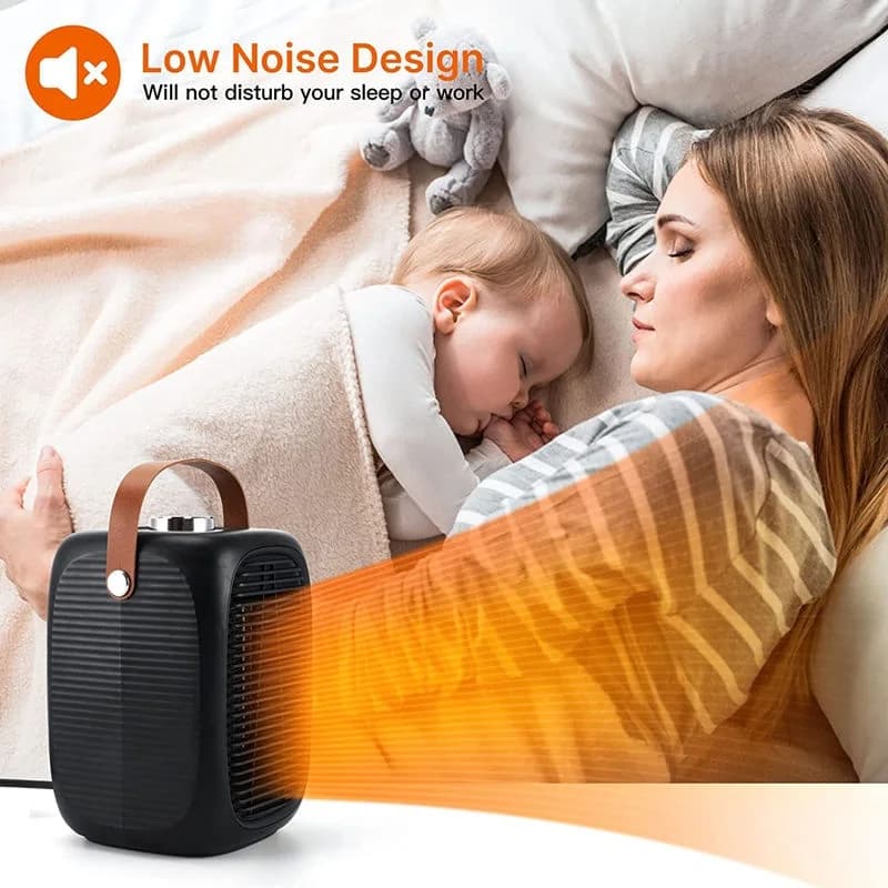 New Desktop Fast Warming Heater Home Energy Efficient Heater Small Office Bedroom Mini Electric Heater 4