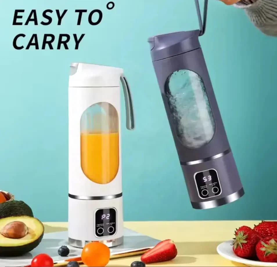 New High-end Juicer Home Crushed Ice Juicing Cup USB Charging Portable Juice Machine Easy to Operate Outdoor with the Cup 4