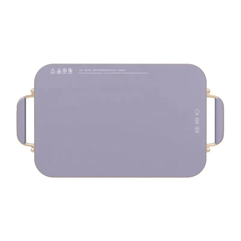 High-value Warming Plate Exquisite Appearance Meals Constant Temperature Heating Insulation Board Household square Heating Plate 6