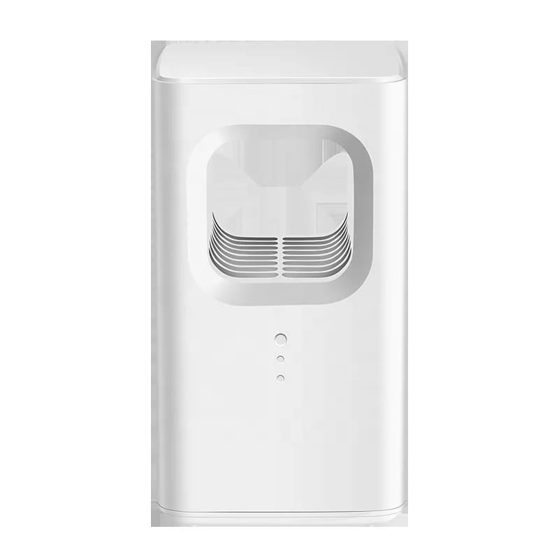 Sleek Rectangular Smart Air Purifier Three-level Indicator Air Cleaner Odor Eliminator for Bedroom Living Room Pet Area 5