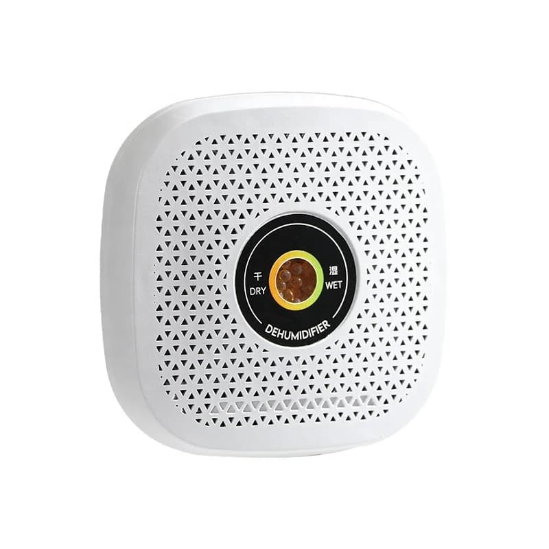 Compact Wireless Dehumidifier with Dry/Wet Status Display Renewable Desiccant Dehumidifier for Shoe Cabinets Drawers 6