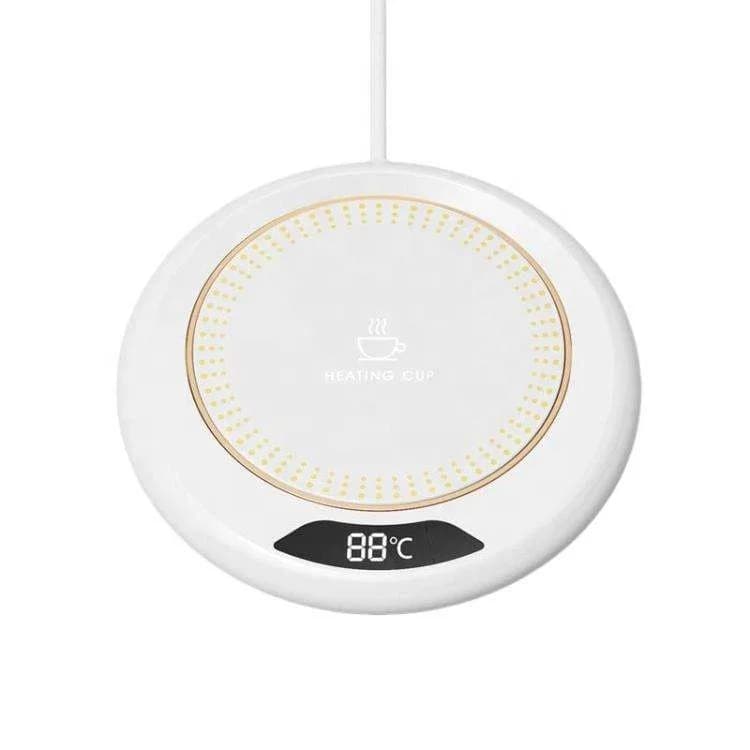 Smart Temperature-Controlled Stainless Steel Cup Warmer Adjustable Base USB Charging 24-36 Hours Thermal Insulation for Home 2