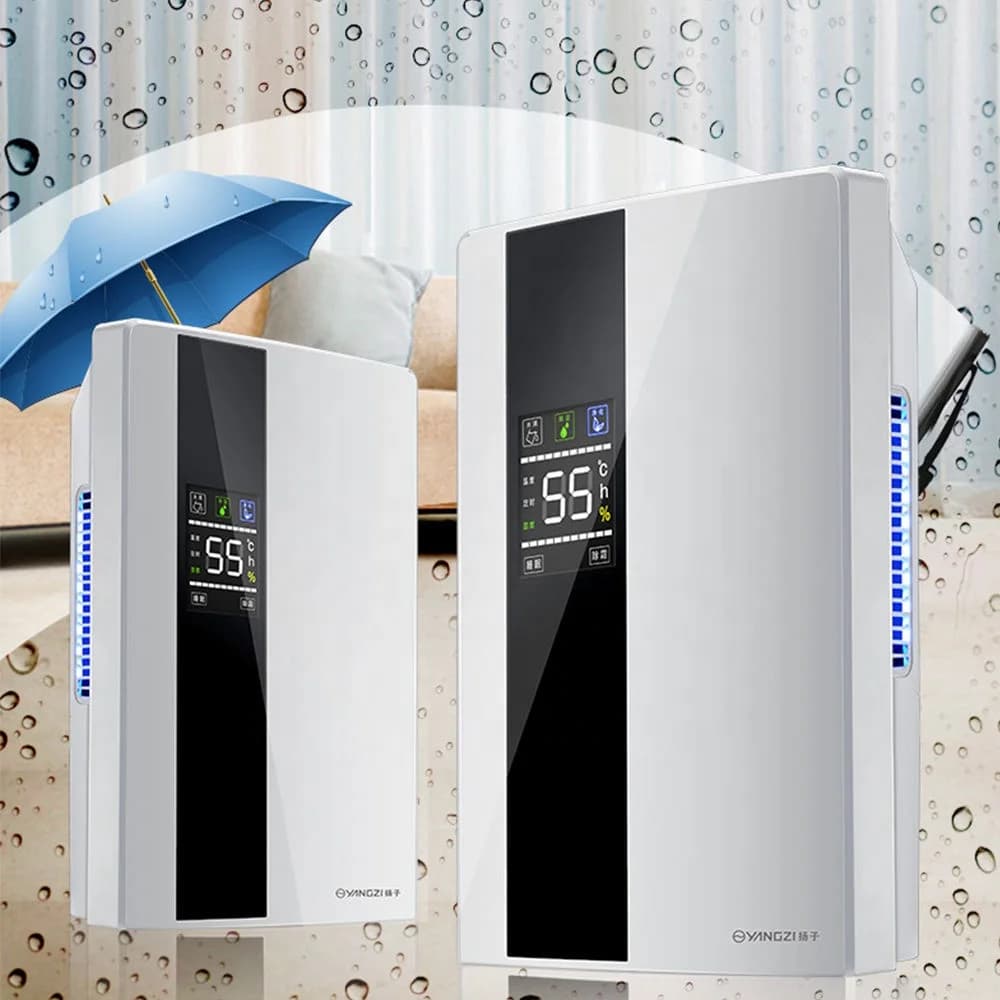 Smart Electric Dehumidifier with Multiple Working Modes Sleep Timer Function Adjustable Speed with Remote Control 6