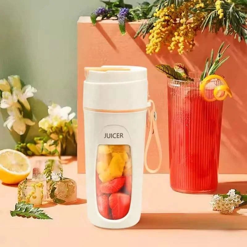 New Lasting Range Juicer Home Small Portable Fruit Juicer Cup Outdoor Electric Juicer Healthy Fruit and Vegetable Blender Cup