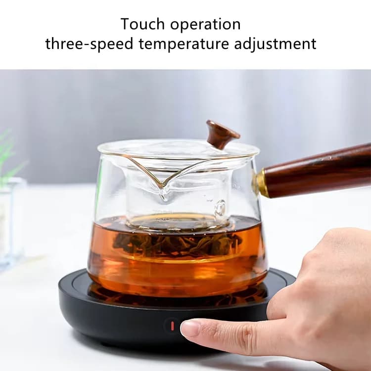 Electronic Plastic Thermal Cup Pad Set with Constant Temperature Heating 55 Degrees USB Charging 4