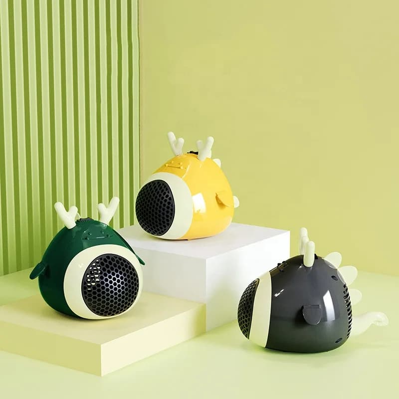 New Home Small Dragon Modeling Intelligent Temperature Control Heater Desktop Winter Heating Tools Dormitory Portable Heater 5