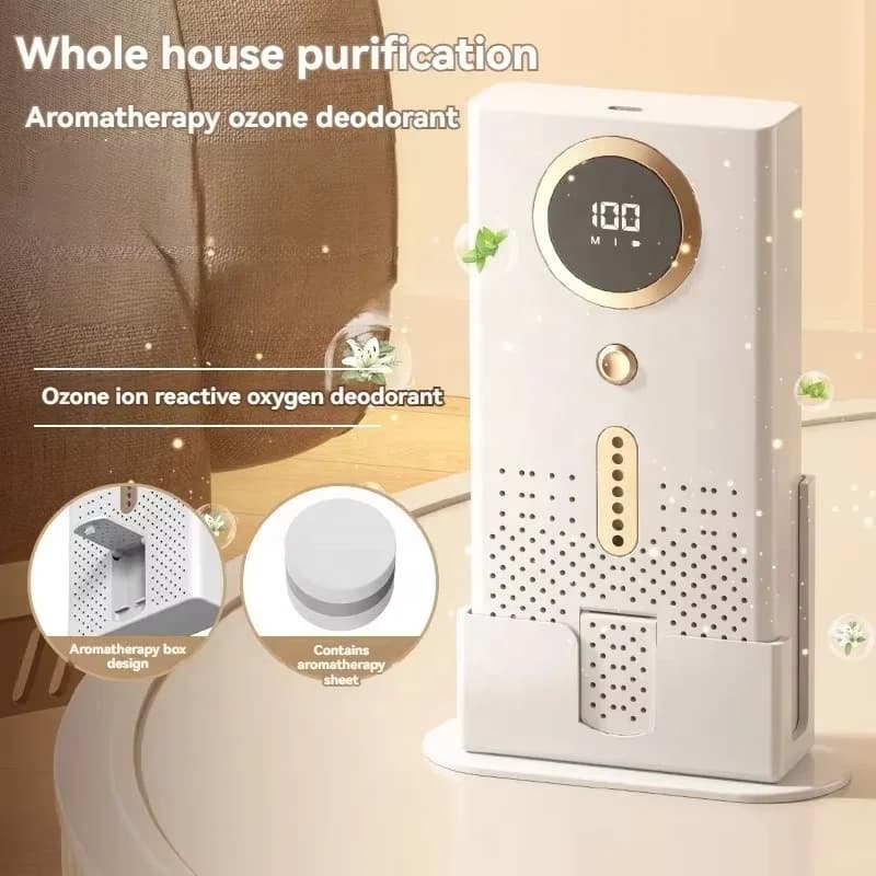 Air Purifier Household Bedroom Deodorizer Refrigerator Freshness Enhancer Car Storage Deodorizer Aromatherapy Ozone Deodorizer 2