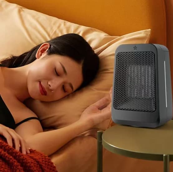 Rapid Heating Safety Energy-saving Heater New Dual-use Electric Heater Can Be Remote Control Shaking Head Timer Home Heater 2