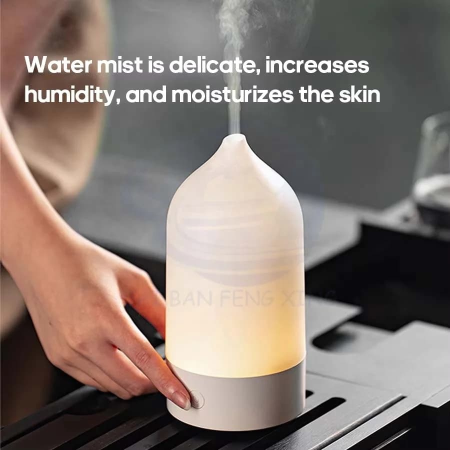 New Vase Humidifier Ultrasonic Essential Oil Scent Machine Home Automatic Fragrance Sprayer 4
