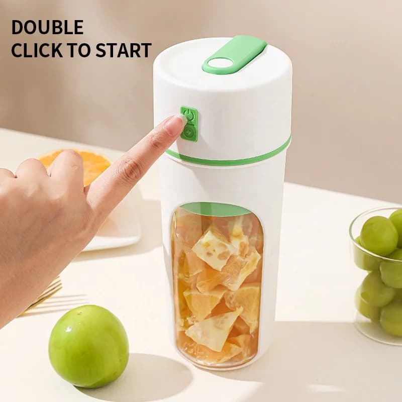 Small Hand-cranked Juice Cup Mini Electric Juice Extractor Wireless Charging Usb Multi-function Juice Extractor 2
