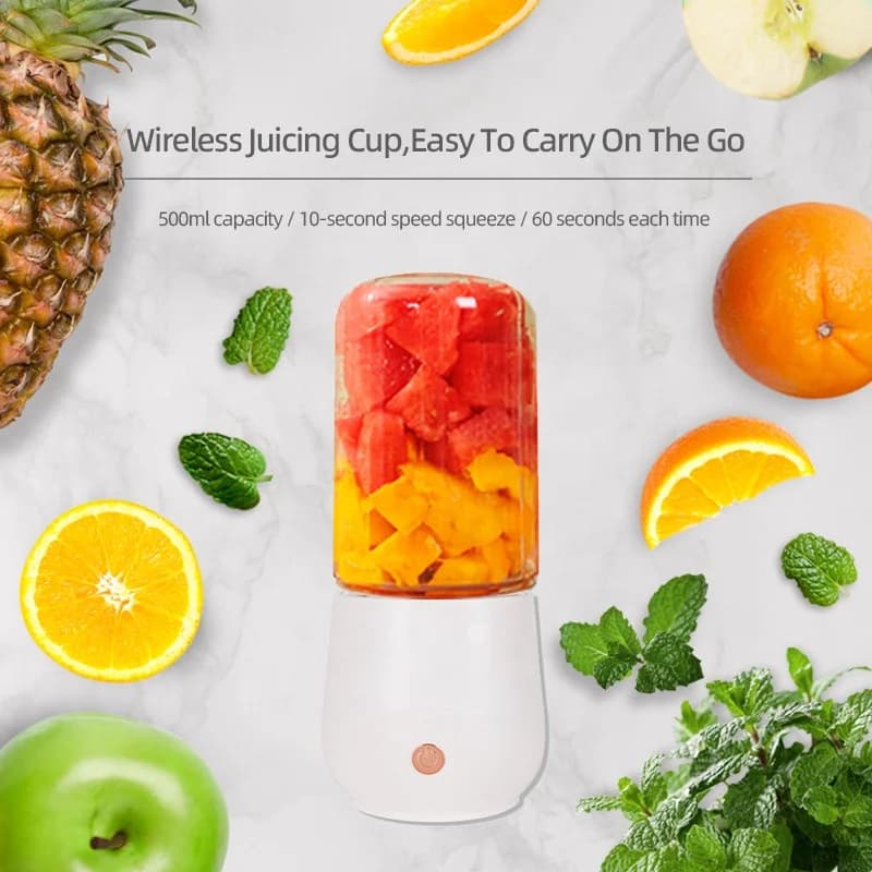 USB Charging Mini Electric Portable Juicer Multifunctional Household Fruit and Vegetable Machine Wireless Portable Juice Machine 5
