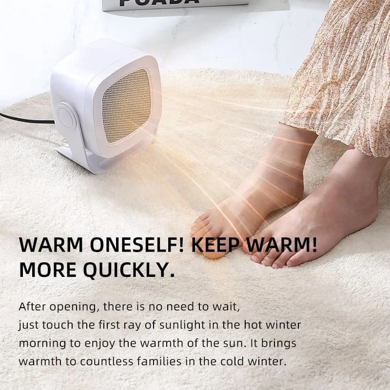Desktop Portable Winter Heater Household Dormitory Fast Heating Heater Desktop Quick Heat Small Electric Heater 4