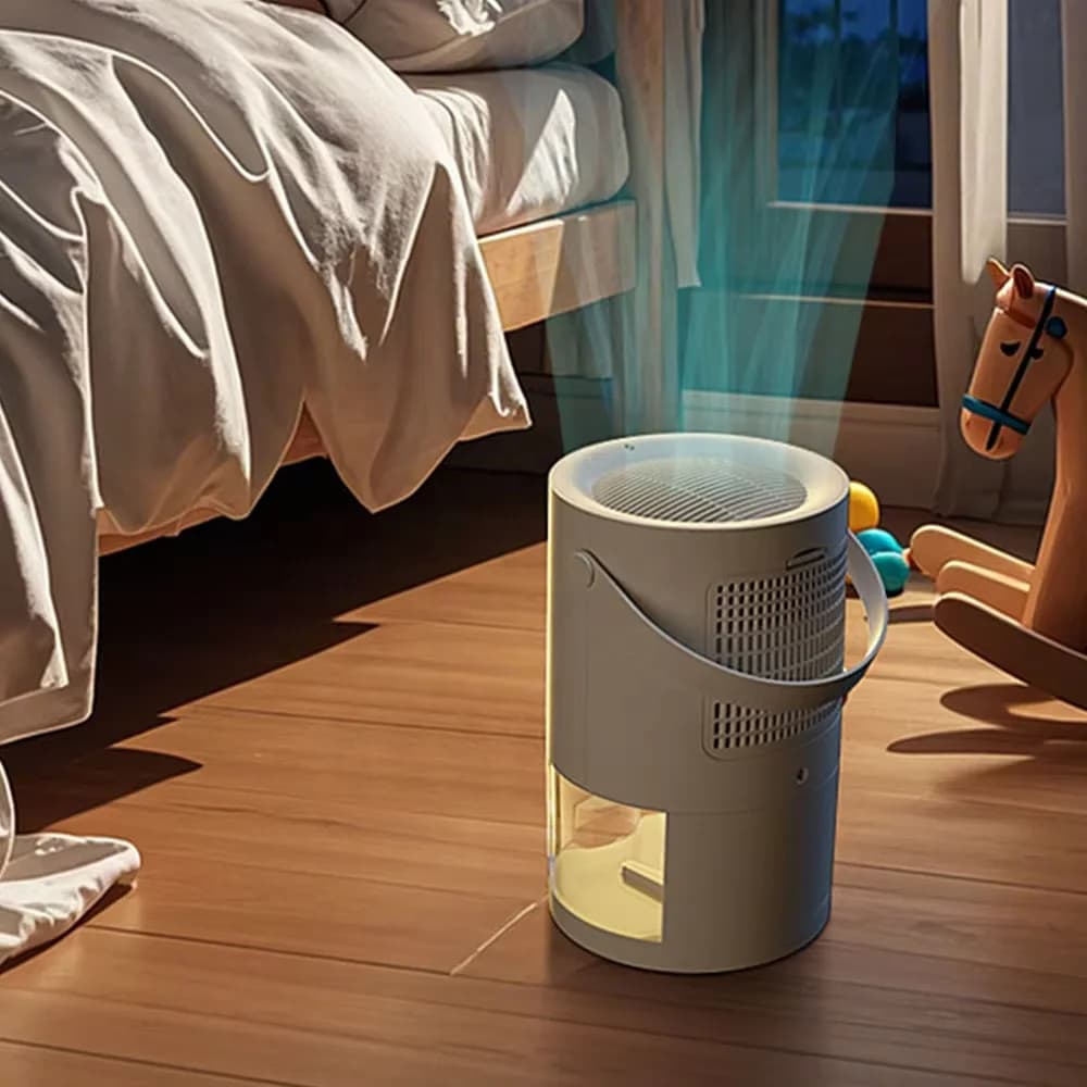Dehumidifier Household Semiconductor Dehumidifier Silent Small-sized Bedroom Large-area Dehumidifier 4