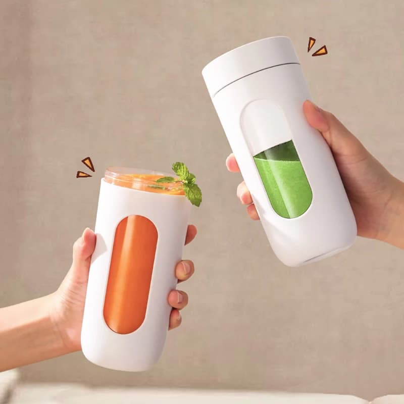 Small Portable Juicing Cup Household Small Fruit and Vegetable Machine Multifunction Mini Wireless Fruit Juice Extractor 7